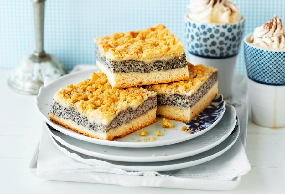 Mohn-Streuselkuchen vom Blech