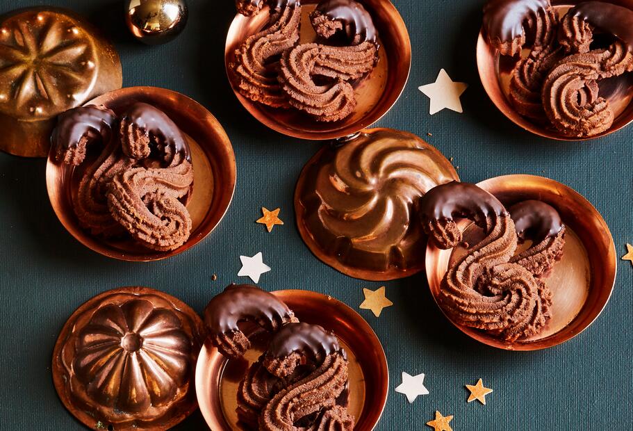 Wiener Schoko-Lockenplätzchen