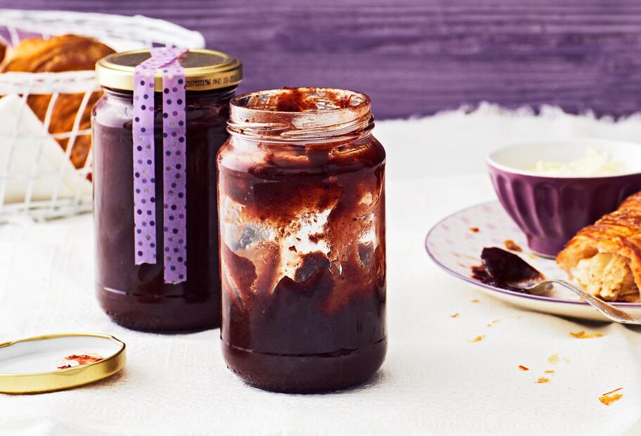 Einfaches Zwetschgenmus