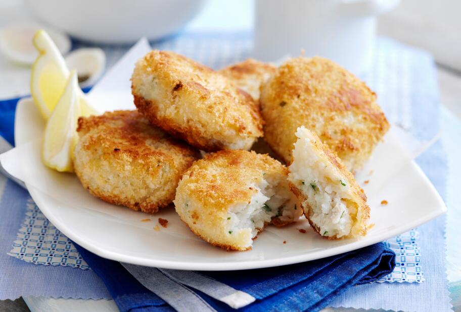 Saftige Fischfrikadellen