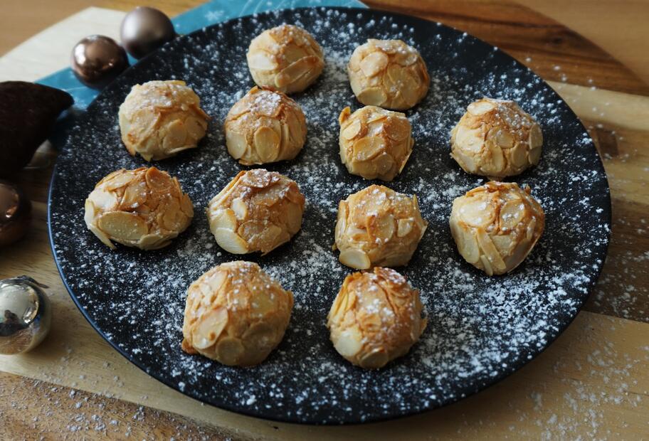 Marzipanwölkchen aus 5 Zutaten