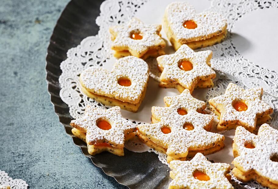 Mohn-Zitronen-Plätzchen