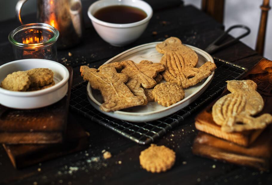 Klassische Spekulatiusplätzchen