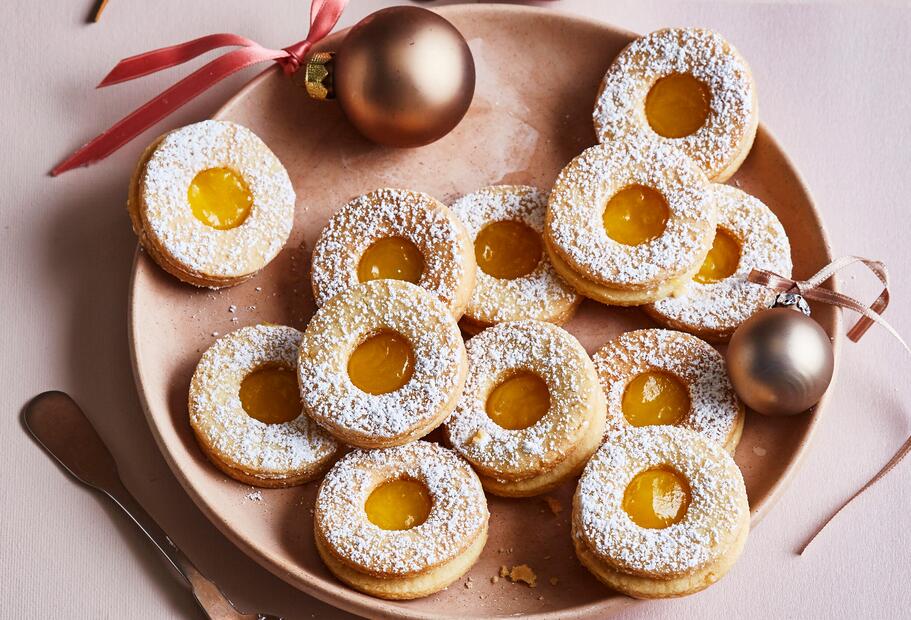 Lemon-Curd-Plätzchen