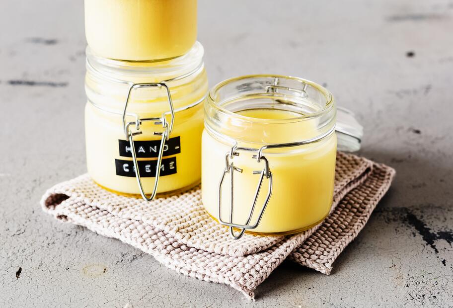 Reichhaltige Handcreme mit Mandelöl