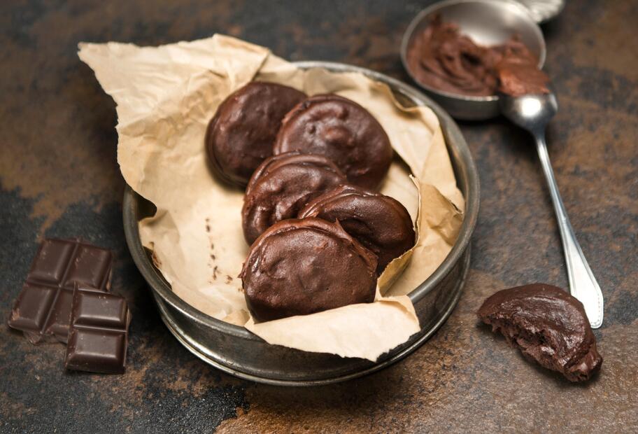 Gefüllte Doppeldeckerkekse