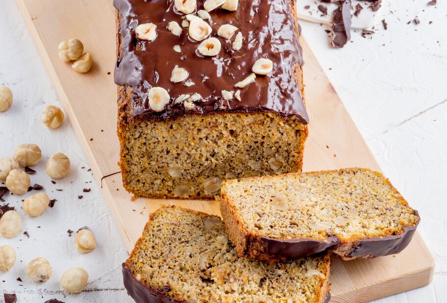 Saftiger Haselnusskuchen