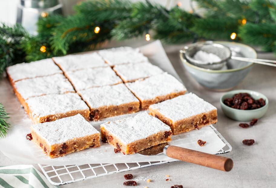 Schneller Stollenkuchen mit Quark – ohne Warten