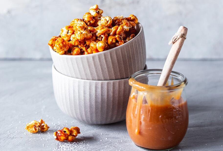 Karamell-Popcorn selbst machen