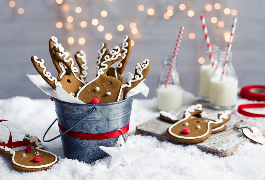 Rudolph-Lebkuchen-Geschenkanhänger