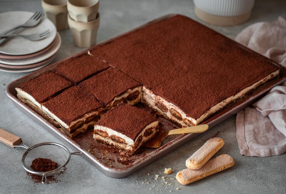 Tiramisu in Partymenge