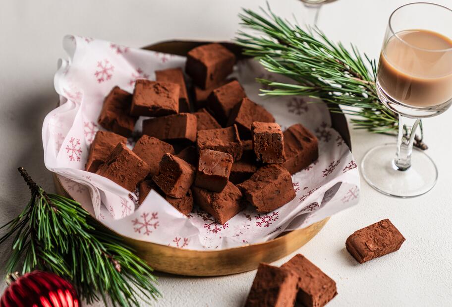 Baileys-Pralinen aus 3 Zutaten