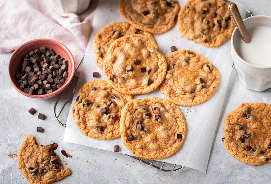 Die besten Chocolate Chip Cookies