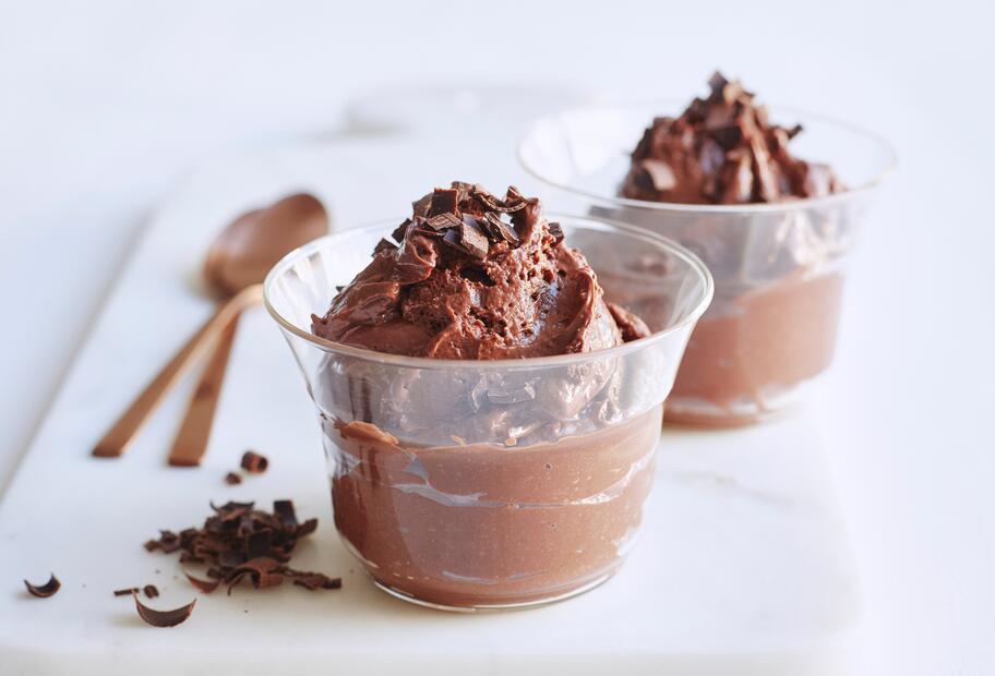 High-Protein-Schokomousse