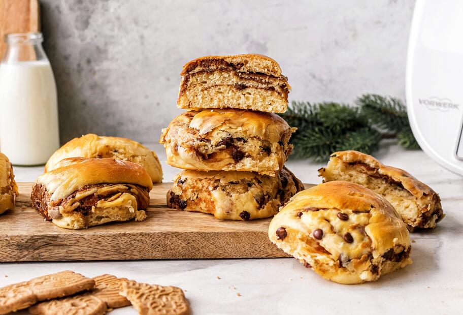 Spekulatius-Brötchen