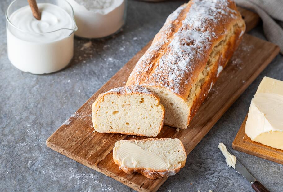 3-Zutaten-Proteinbrot