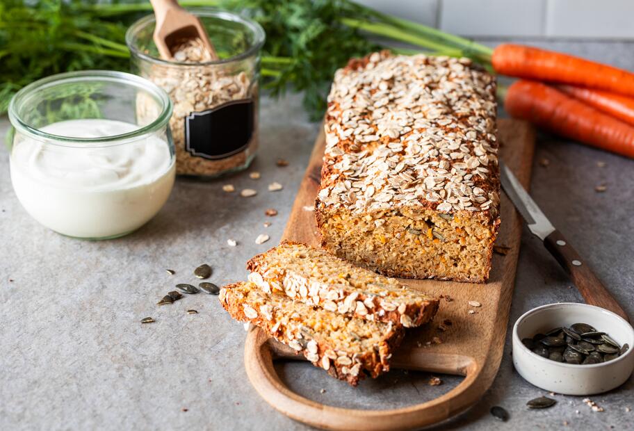 Einfaches Haferflocken-Vitalbrot