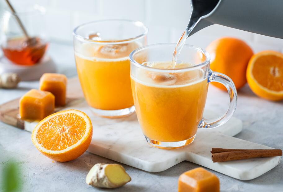 Ingwer-Multivitamin-Würfel