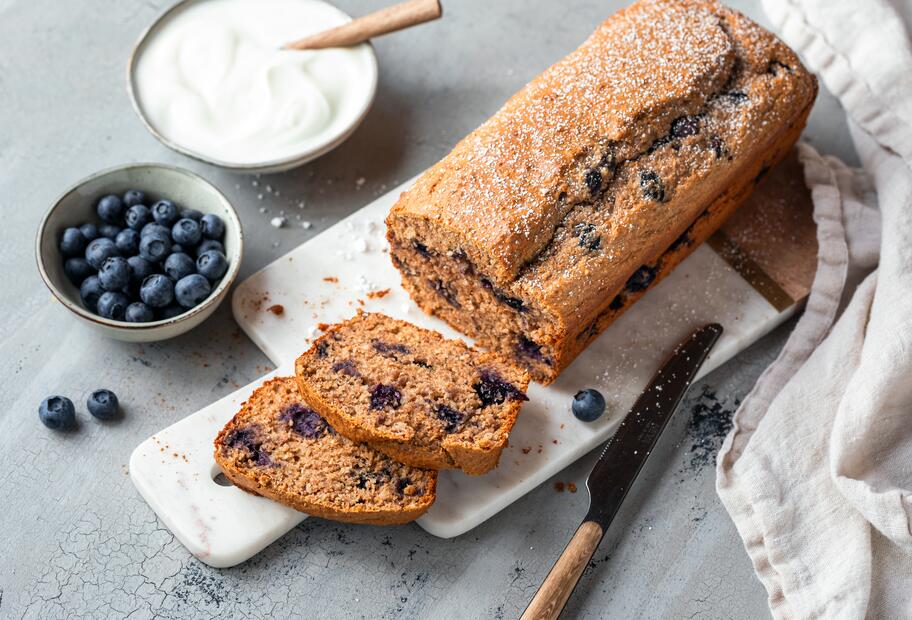 Joghurt-Heidelbeer-Kuchen