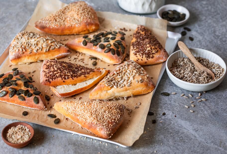 Körnerecken aus 4 Zutaten