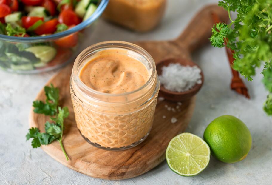Low-Fat-Dressing für alles