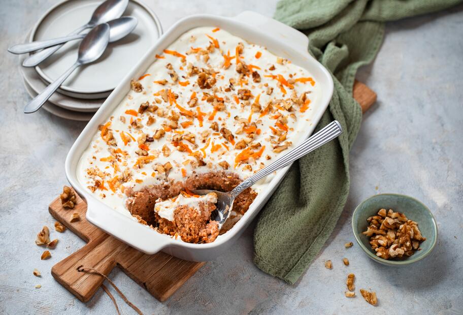 Carrot Cake Baked Oats