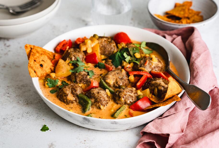 Hackbällchen Mexicana