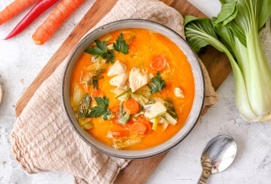 Indisches One-Pot-Hähnchencurry