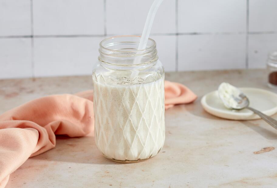 Vanilleshake mit Quark