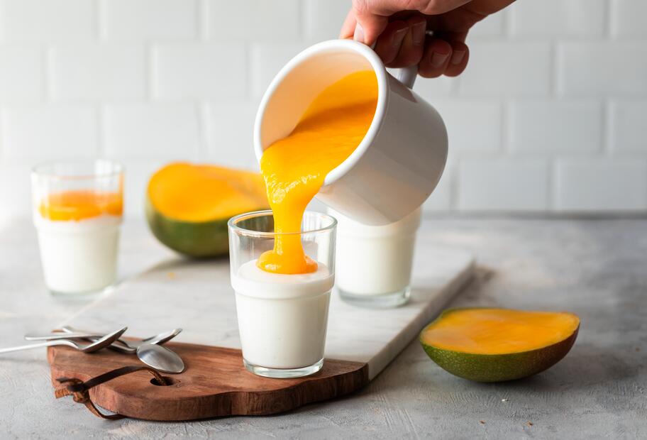 Mangosoße aus TK-Mango