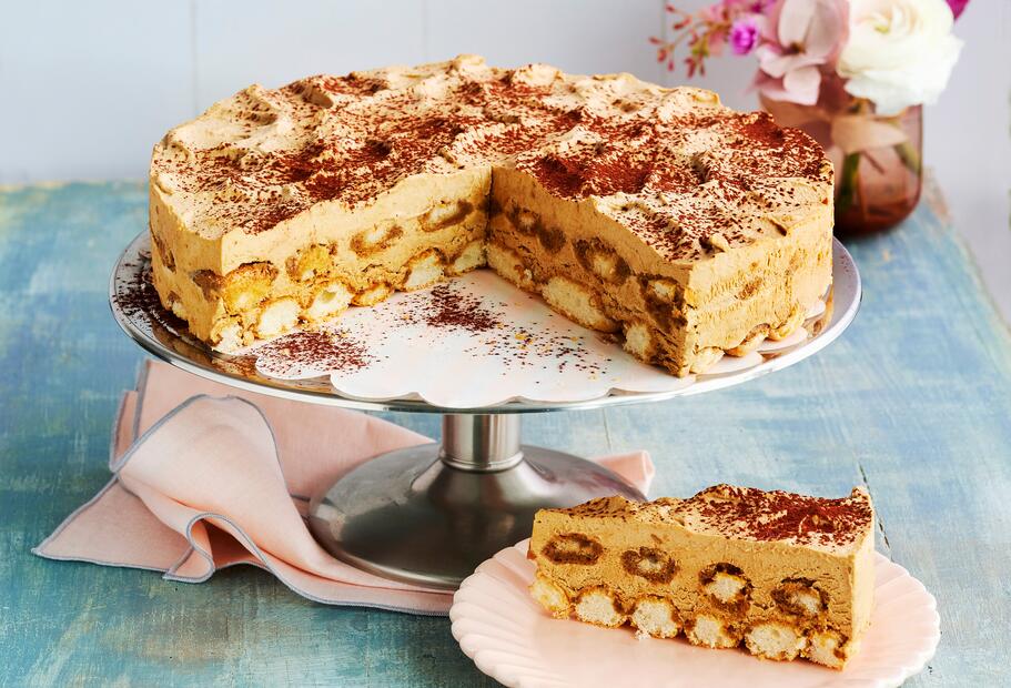 Schnelle Eiskaffee-Torte