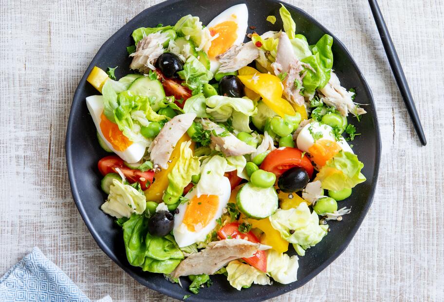 Nizza-Salat mit Makrele