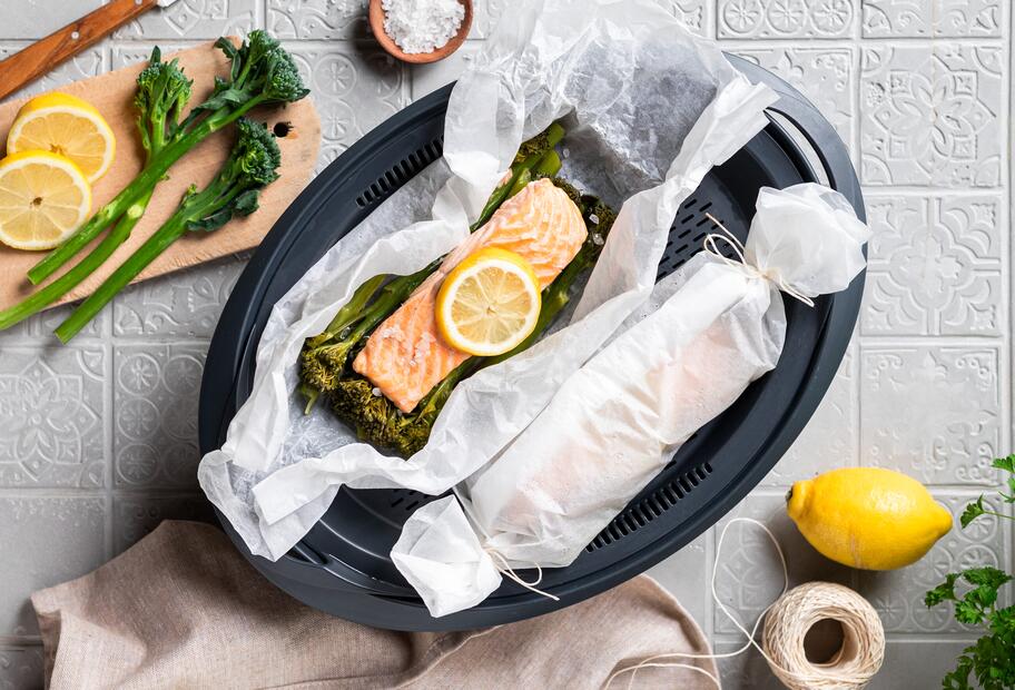 5-Zutaten-Lachspäckchen aus dem Varoma®