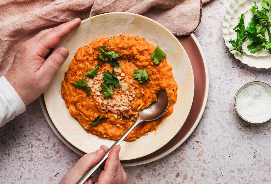 Orzo Caprese extra cremig