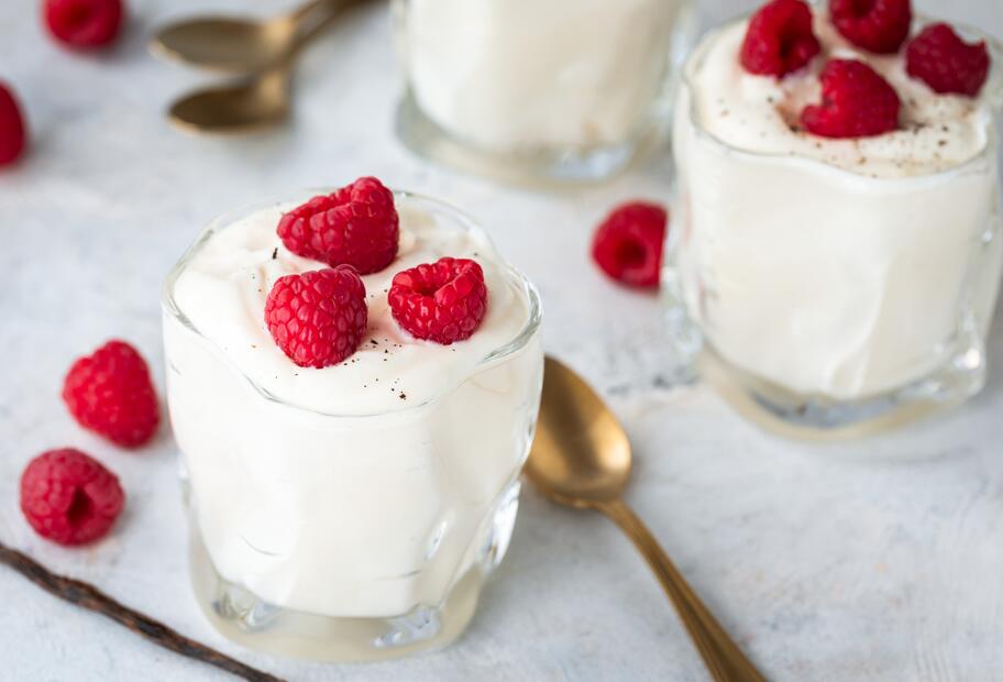 Sahnige Vanillecreme