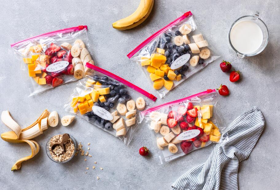 Die fruchtigste Smoothie-Mischung