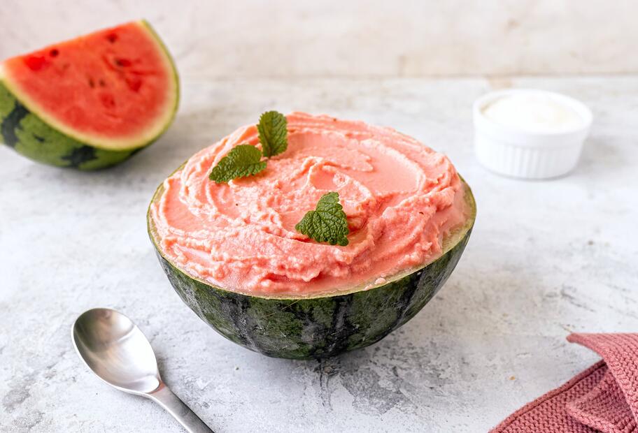 Das erfrischendste Wassermelonen-Eis