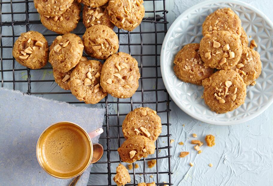Crunchy Peanut Butter Cookies