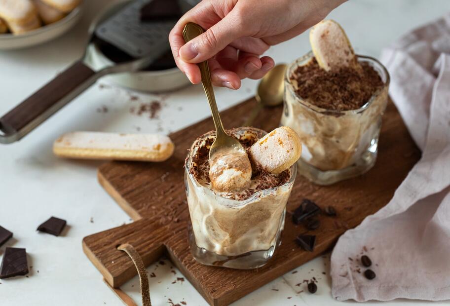 Tiramisu-Eis wie in Italien!
