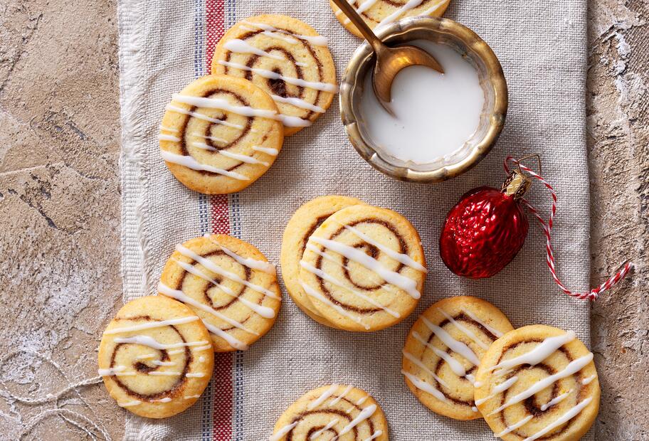 Zimtschneckenplätzchen