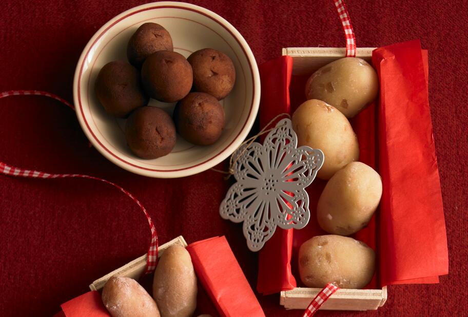 Last-Minute-Marzipankartoffeln