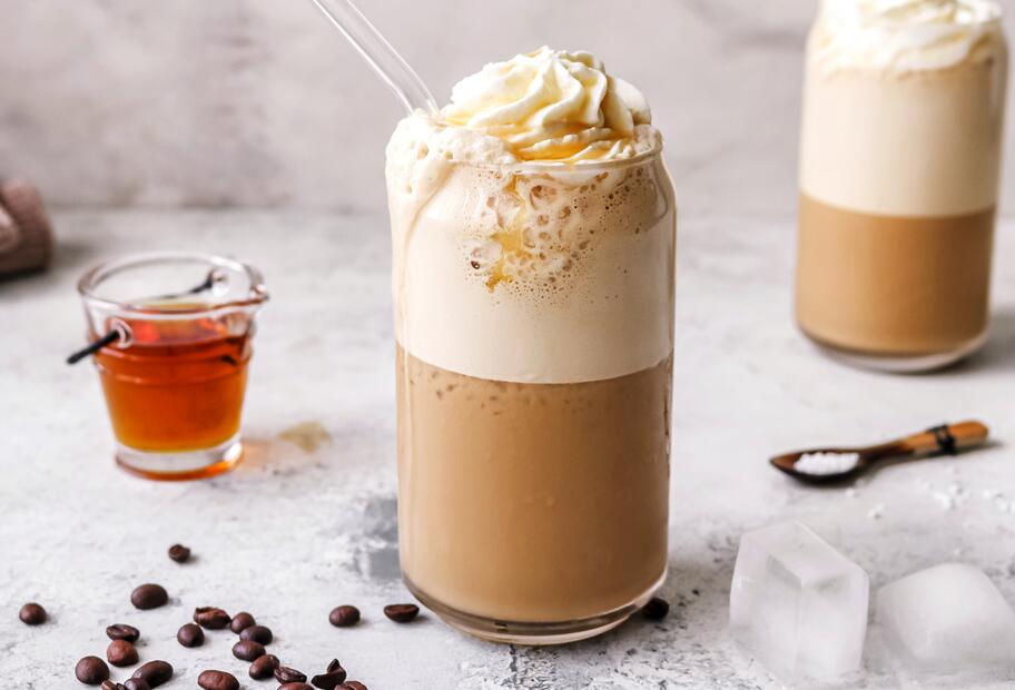 Salted-Caramel-Eiskaffee