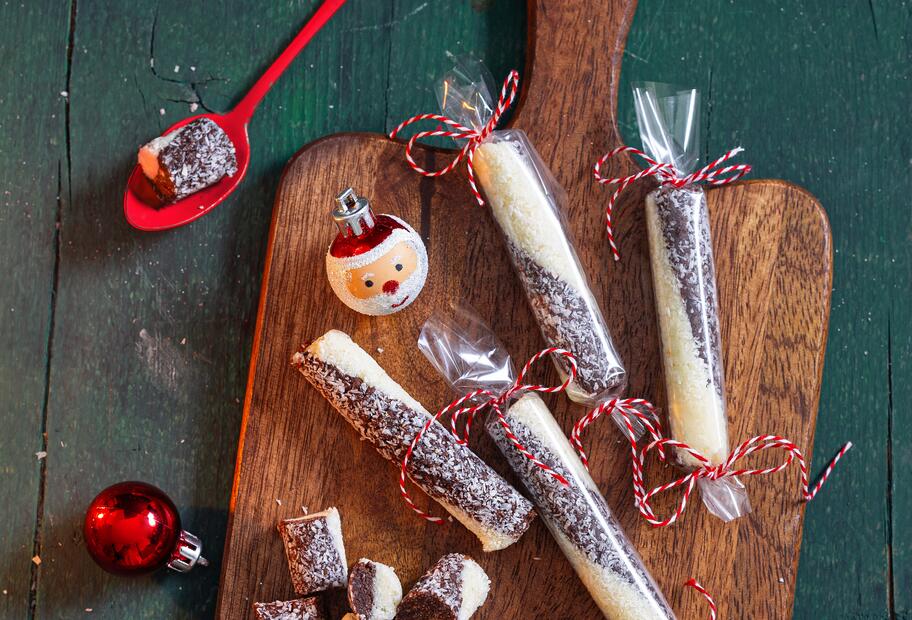 No Bake Kokosstangen