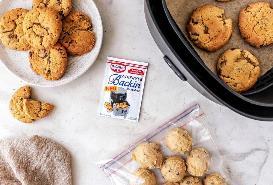 Notfall-Cookies aus dem Airfryer