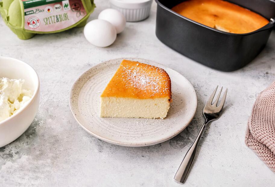 3-Zutaten-Ricotta-Cheesecake aus dem Airfryer