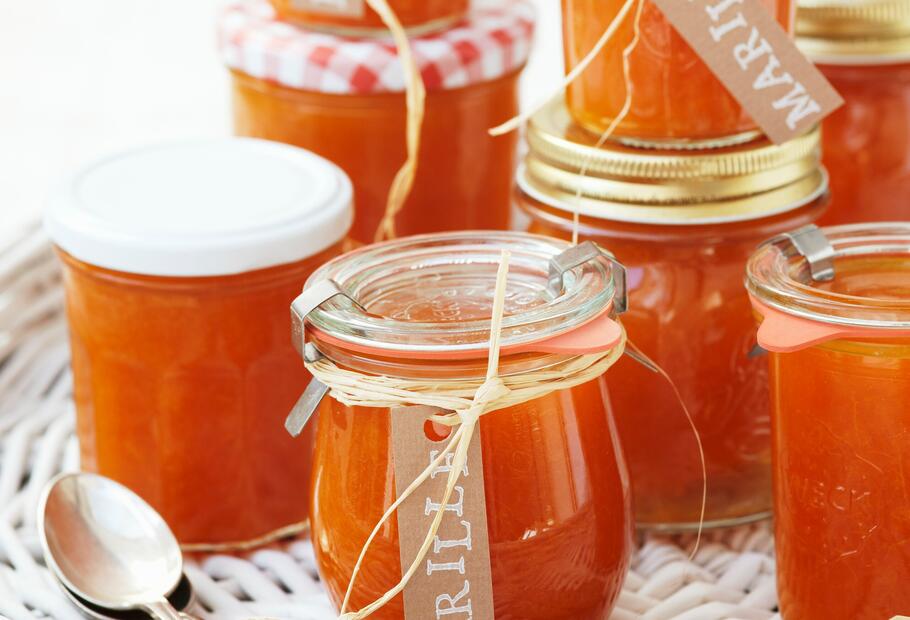 Aprikosenmarmelade zum Verschenken mit dem Thermomix®