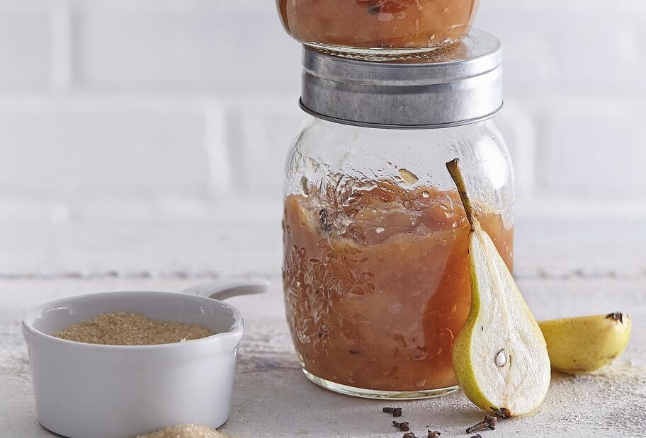 Birnen-Herbstzeit-Fruchtaufstrich