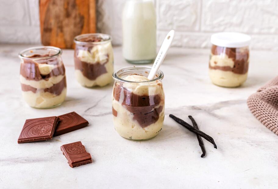 Kuhflecken-Pudding à la Paula