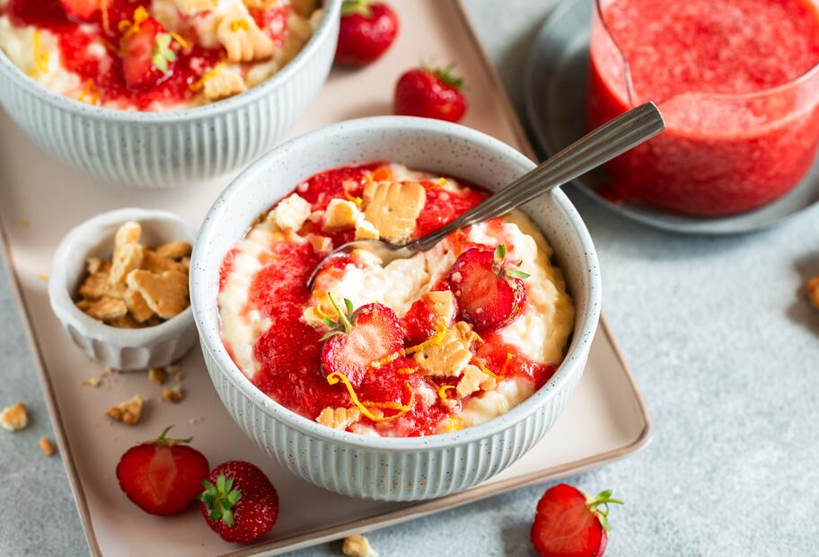 Milchreis à la Käsekuchen