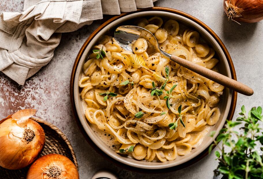 French Onion Pasta